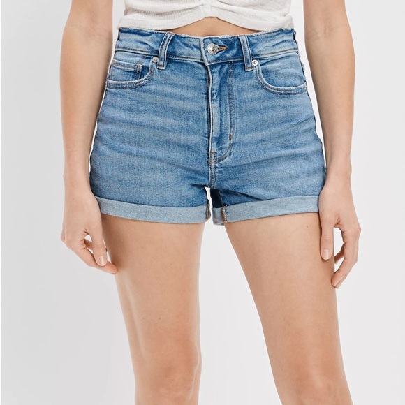 american eagle curvy mom shorts - Picture 1 of 7